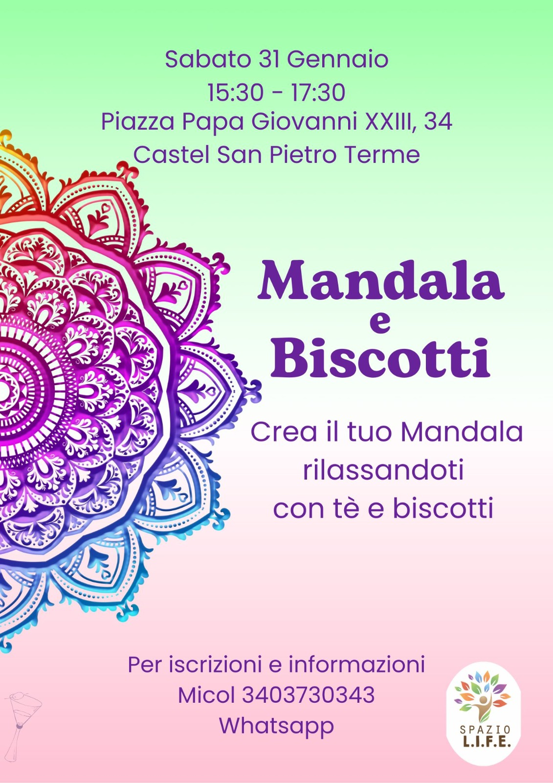 Mandala e biscotti